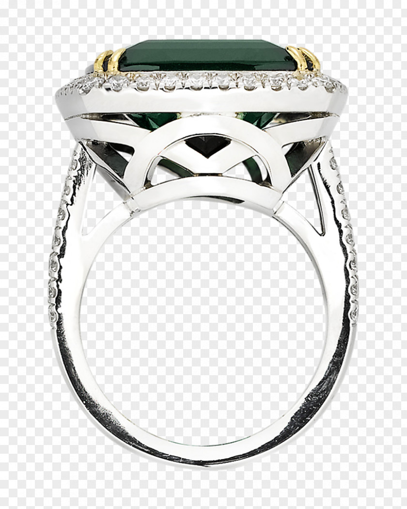 Green Pearl Ring Silver Product Design Body Jewellery Diamond PNG