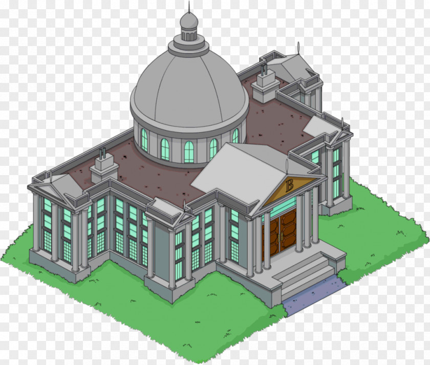 Houses The Simpsons: Tapped Out Mr. Burns Waylon Smithers Homer Simpson Manor House PNG