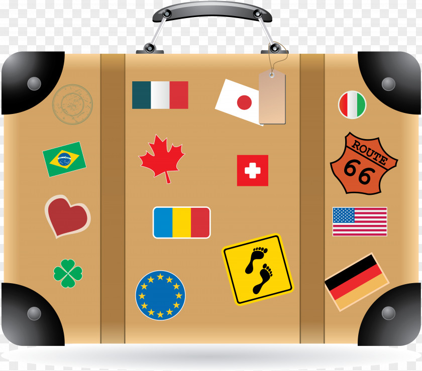 Suitcases Suitcase Baggage Travel Clip Art PNG