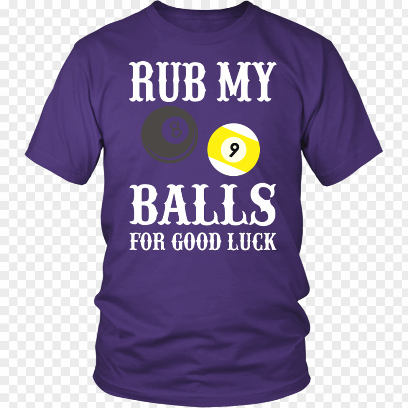 Good Luck T-shirt Billiards Pool Billiard Balls PNG
