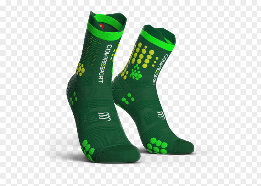 Greens Of Hickory Trail Running Sock Stocking Racing PNG