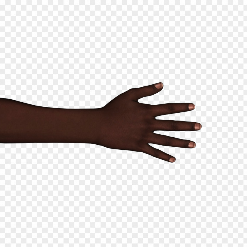 Hand Thumb Model Glove Brown PNG