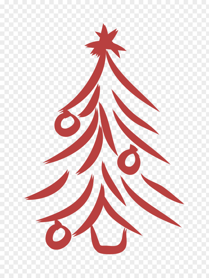 Pine Family Christmas Eve Icon Fir Gift PNG