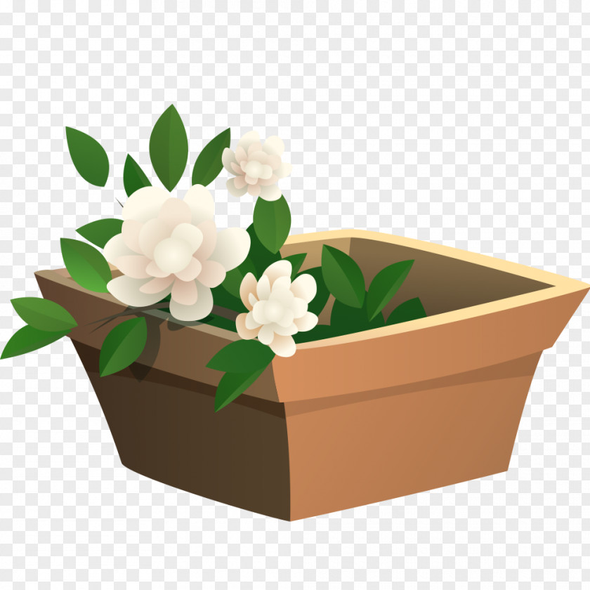 Floral Arrangement Flowerpot Vector Graphics Design PNG