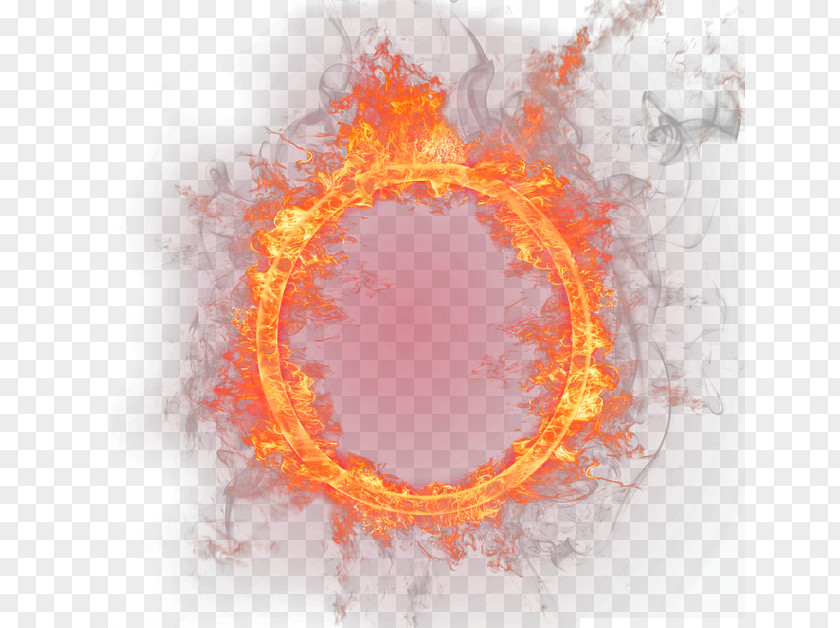 Orange Fresh Fire Ring Effect Elements PNG fresh fire ring effect elements clipart PNG