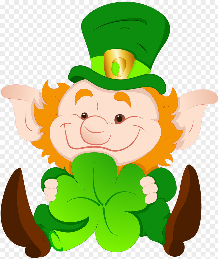 Saint Patrick's Day Leprechaun Clip Art PNG