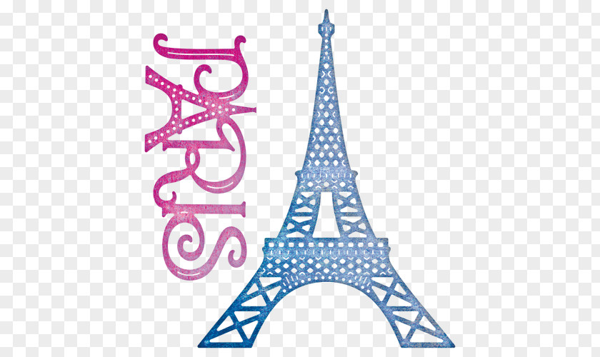 Vector Eiffel Tower Suaje Drawing Clip Art PNG