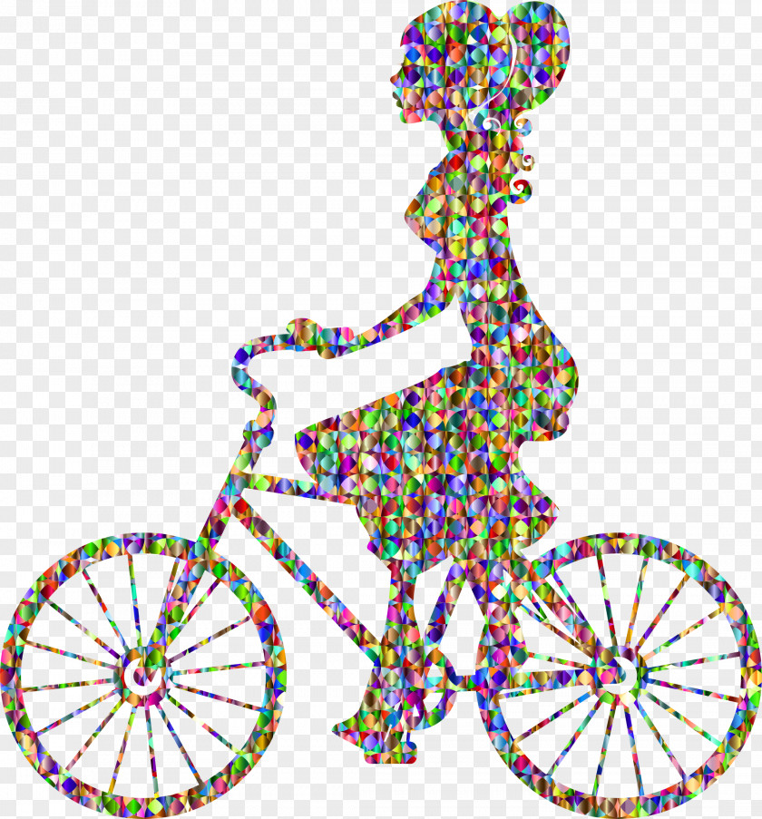 Bicycle Cycling Silhouette Clip Art PNG