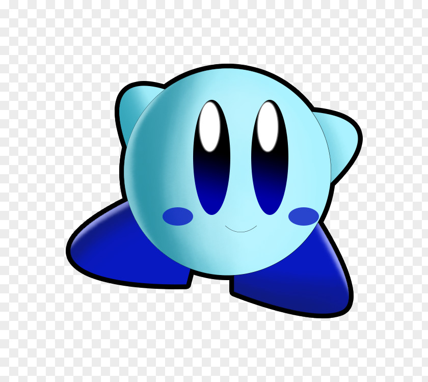 Blue Simple Kirby Meta Knight Drawing Clip Art Illustration PNG