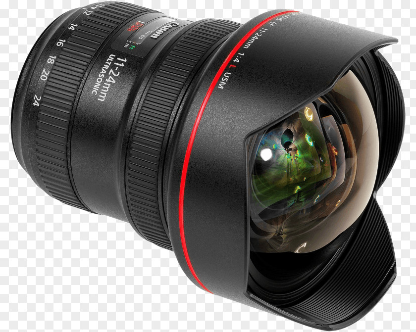 Camera Lens Canon EF Mount 11–24mm 11-24mm F/4L USM EF-S 24mm F/2.8 STM PNG