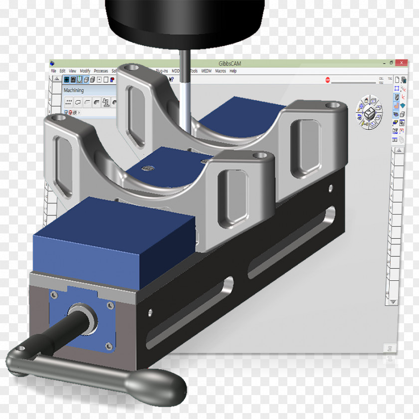 GibbsCAM Computer-aided Manufacturing Computer Numerical Control System Software PNG