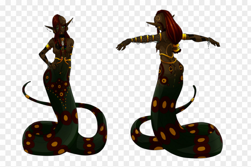 Naga Art Figurine Legendary Creature PNG