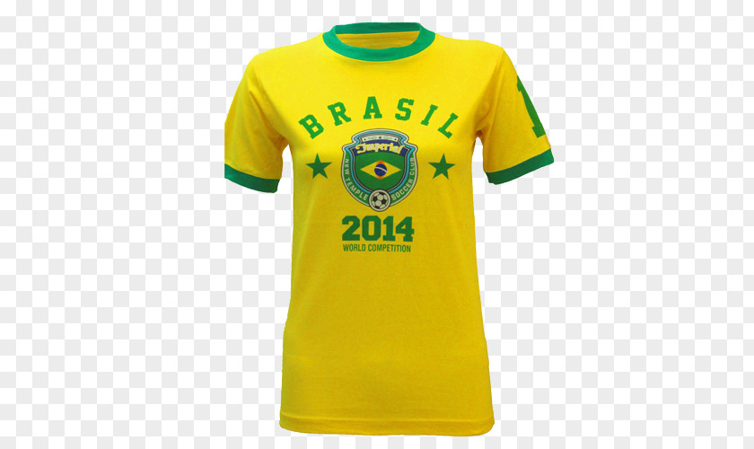 T-shirt 2014 FIFA World Cup Brazil Sleeve Crew Neck PNG
