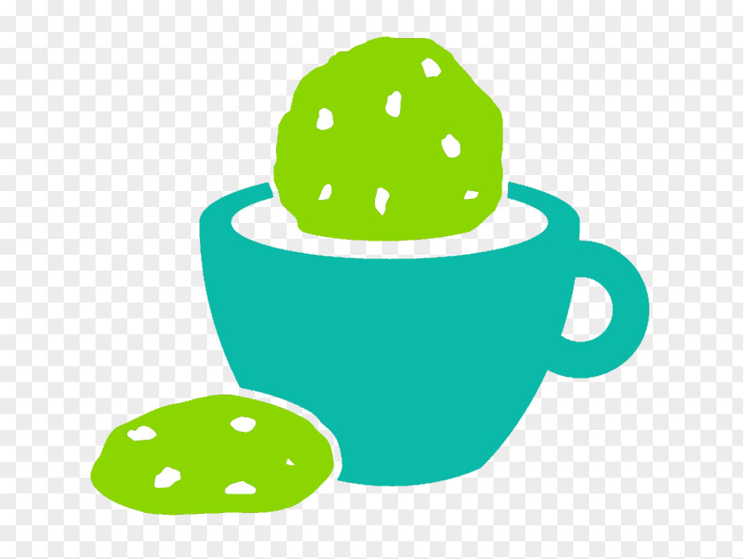Tea Dunking Frog Biscuits PNG