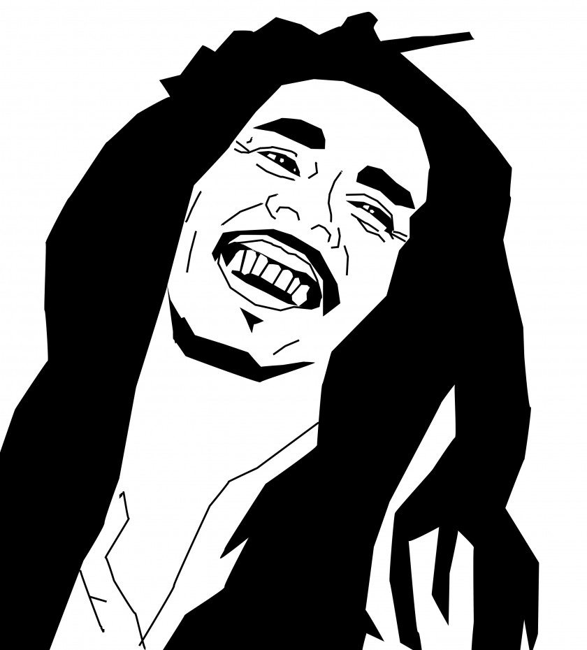 Bob Marley Black And White Facial Expression Monochrome Photography Art PNG