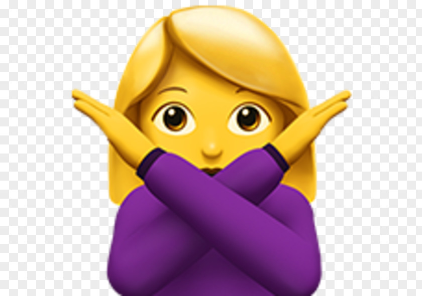 Emoji No IPhone Gesture Emoticon PNG