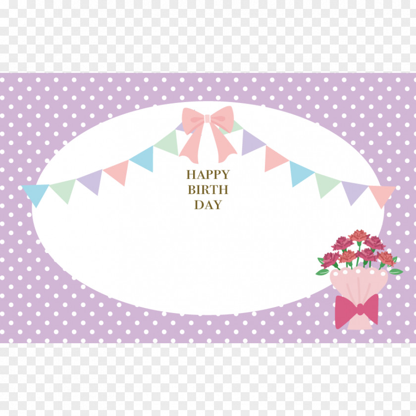 Mother's Day Illustration Molding Garland PNG