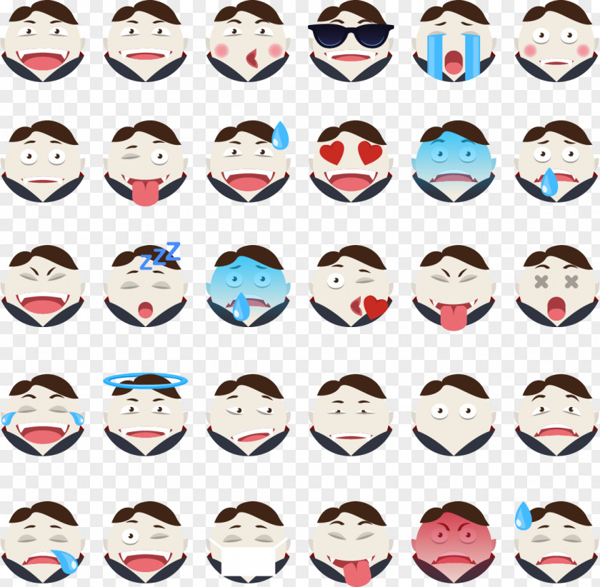 Count Dracula Vampire Sticker Emoji PNG