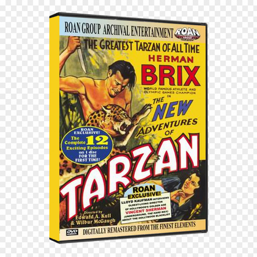 Tarzan The New Adventures Of Poster In Film And Other Non-print Media PNG