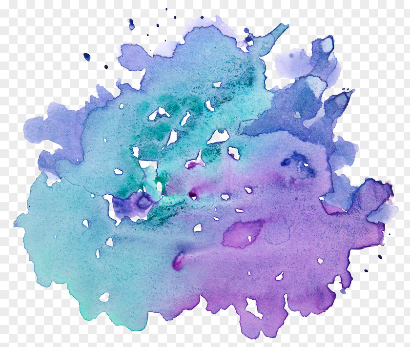 Watercolor Ink Picture Download Painting Texture Art PNG