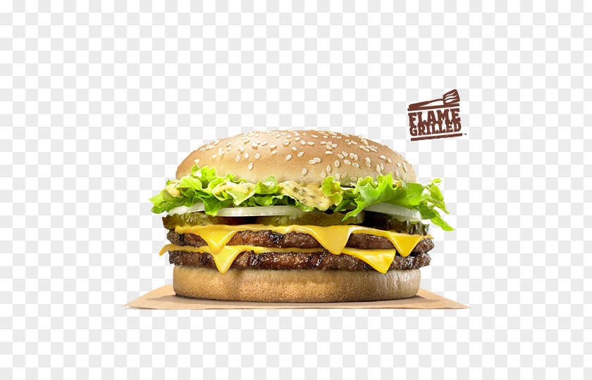 Burger King Big Hamburger Whopper BK XXL Cheeseburger PNG