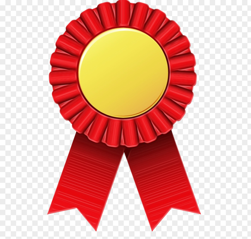 Coquelicot Award Or Decoration Red Background Ribbon PNG