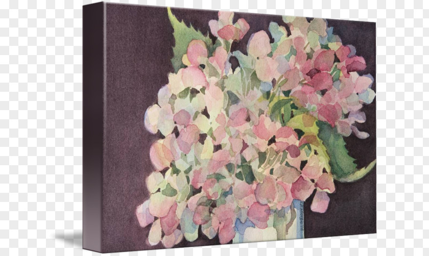 Hydrangea Floral Design Flower Floristry Gallery Wrap PNG