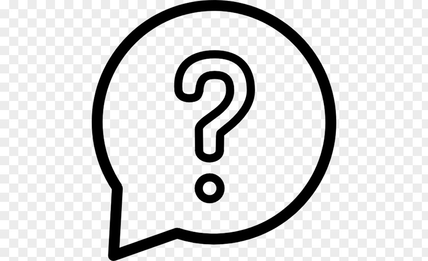 Question Mark Speech Balloon PNG