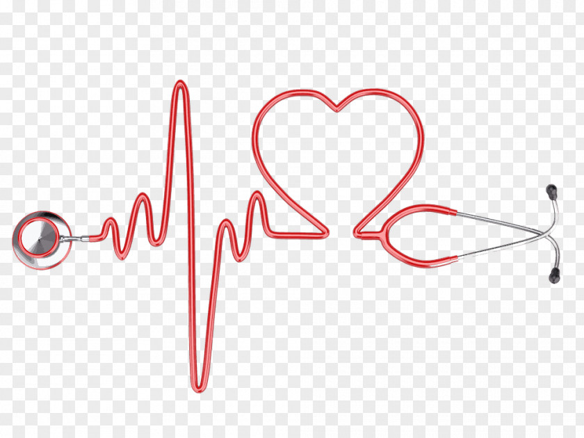 Rewrite Banner Stethoscope Pulse Heart Rate Nursing PNG