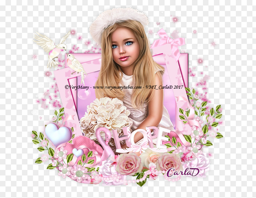 Rose Tube Model Doll Child PNG