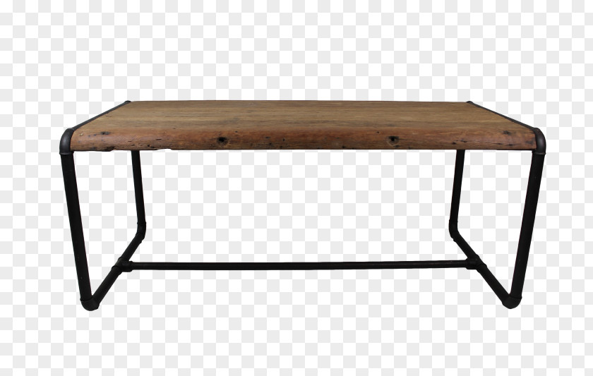 Table Eettafel Wood Metal Steel PNG