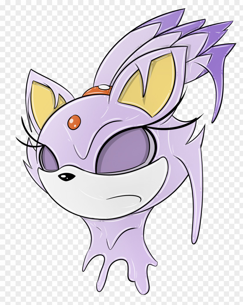 Blaze The Cat Art Whiskers Clip PNG