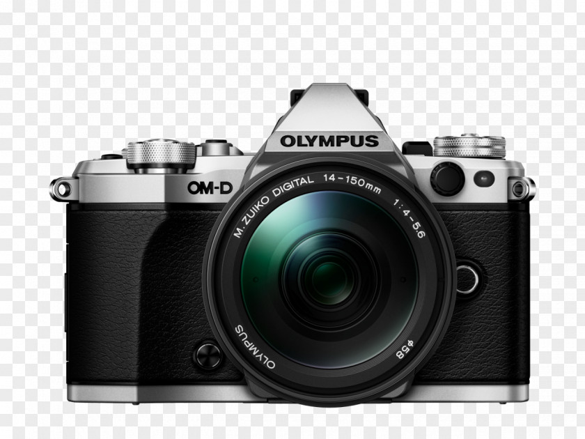 Camera Lens Digital SLR Olympus OM-D E-M5 Mark II Mirrorless Interchangeable-lens PNG