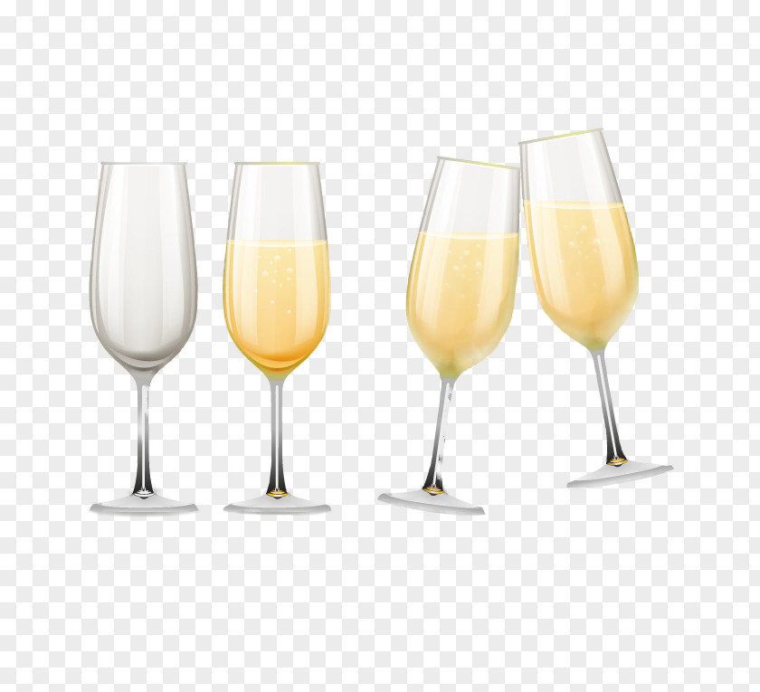 Champagne Glass Material Free To Pull Red Wine PNG