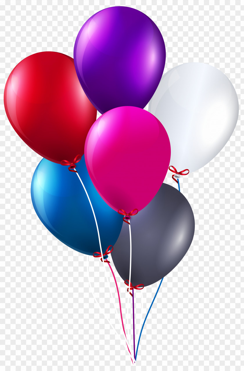 Colorful Bunch Of Balloons Clipart Image Balloon Birthday Cake Clip Art PNG