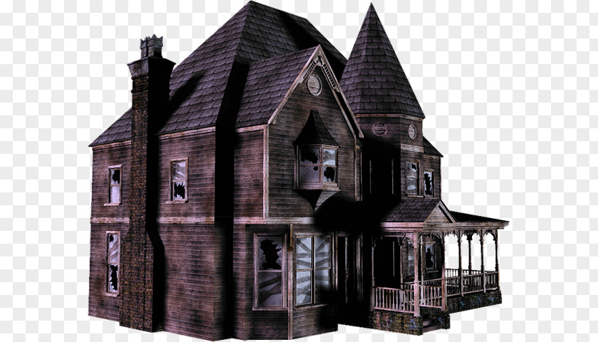 House Haunted Transparency Image PNG