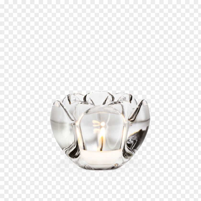 Lotus Lantern Holmegaard Tealight Candlestick Glass Copenhagen PNG