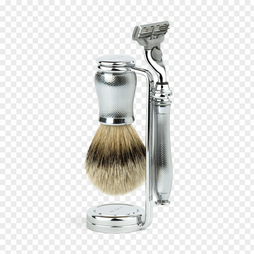 Gillette Razor Shave Brush Safety Shaving Mach3 PNG