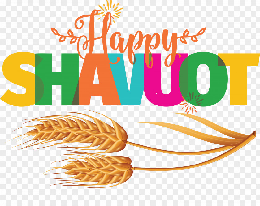 Happy Shavuot Feast Of Weeks Jewish PNG