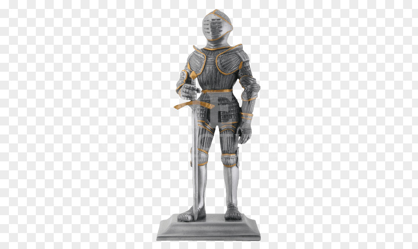 Knight Statue Classical Sculpture Figurine PNG
