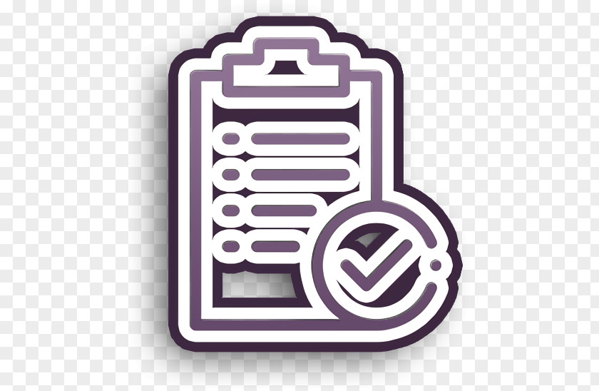 List Icon Plan Logistics PNG