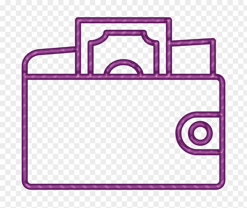 Rectangle Purple Balance Icon Cash Finance PNG