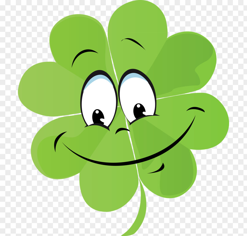 Saint Patrick's Day Emoticon Clover Clip Art PNG