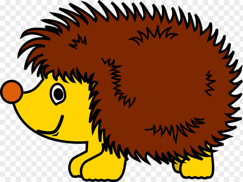 Zoo Cartoon Hedgehog Clip Art PNG