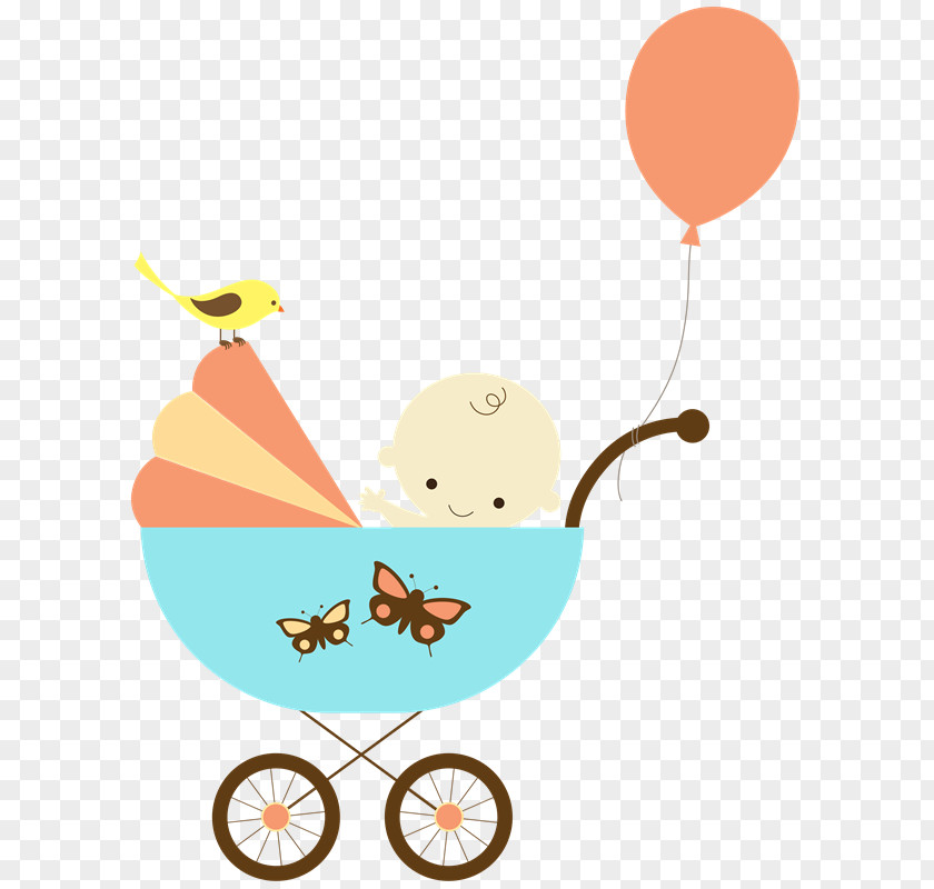 Cute Baby Clothes Transport Infant Child Announcement Clip Art PNG