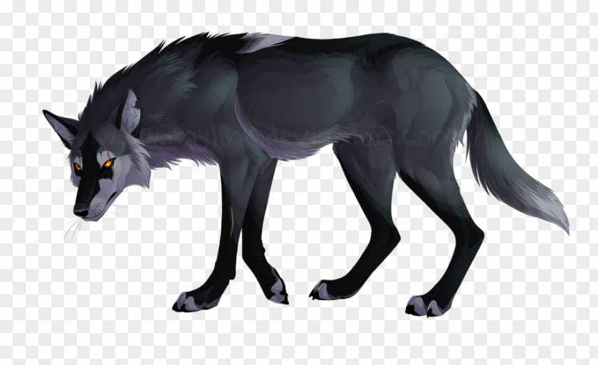 Gray Wolf Snout Fur Wildlife Tail PNG