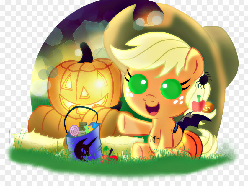 Pumpkin Jack-o'-lantern Applejack Halloween DeviantArt PNG