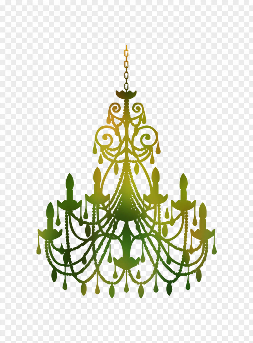 Wall Decal Sticker Chandelier Lighting PNG