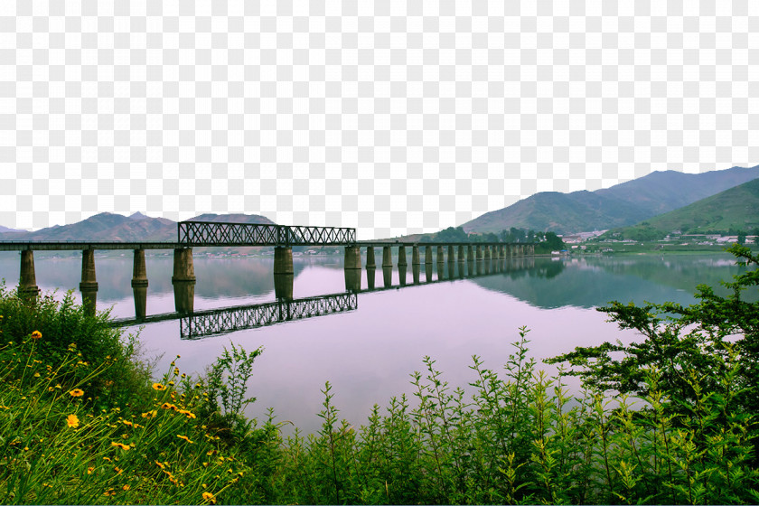 Yalu River Bridge Photograph Sino-Korean Friendship Broken Battle Of The Bridgeu2013tunnel PNG