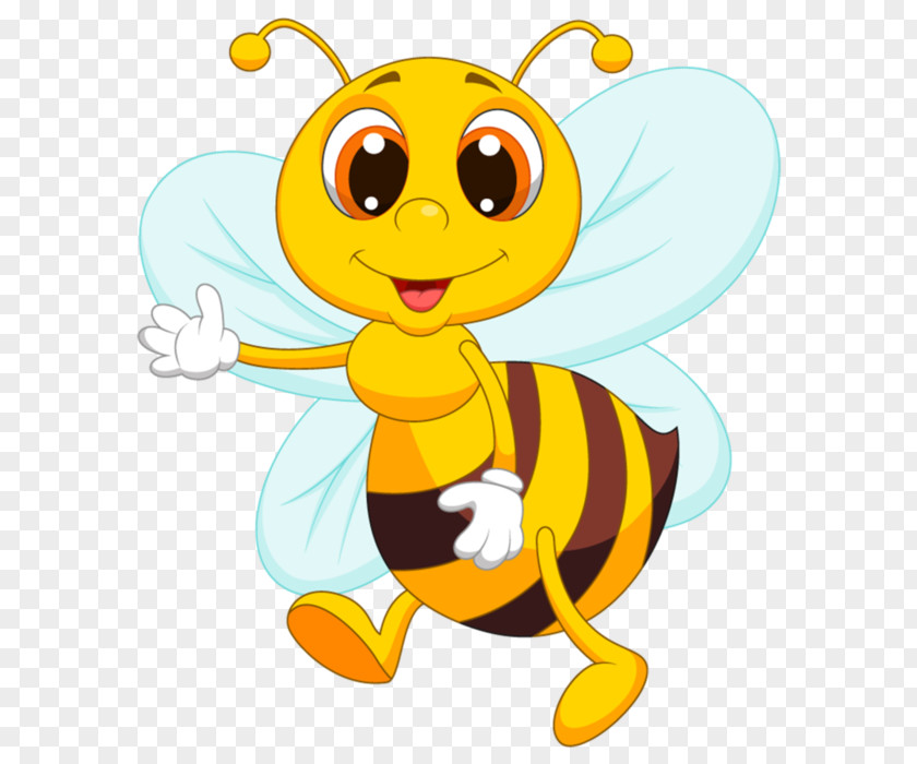 Bee Cartoon PNG